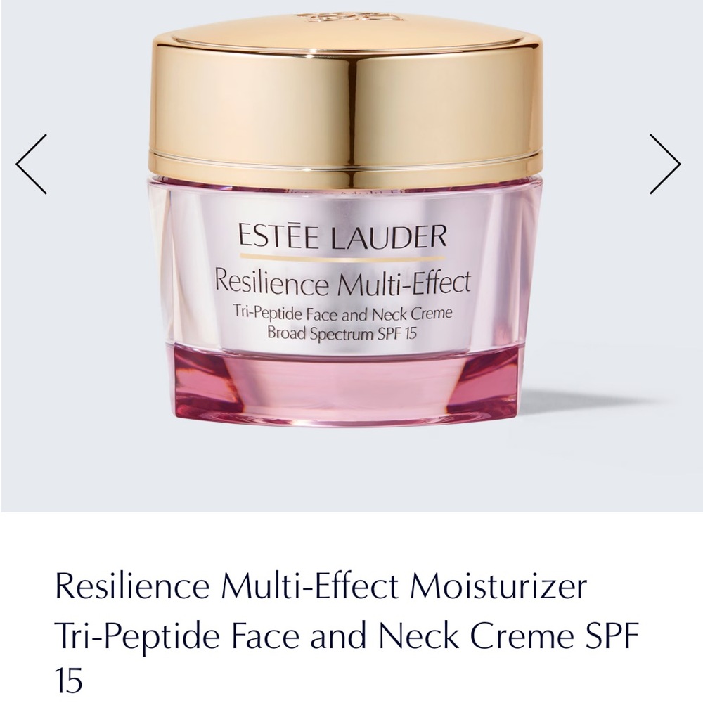 Estee Lauder Resilience Multi-Effect Moisturizer - Pink and Gold